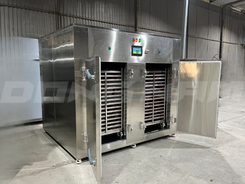 Hoàn thiện máy sấy lạnh 64 khay