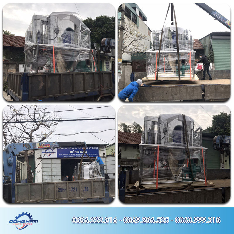 Đông Nam vận chuyển máy cho Baka