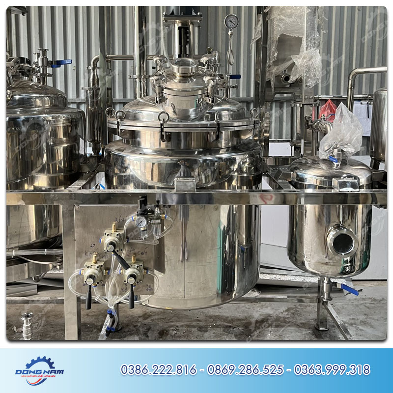 Lắp đặt hệ thống chiết xuất và cô đặc
