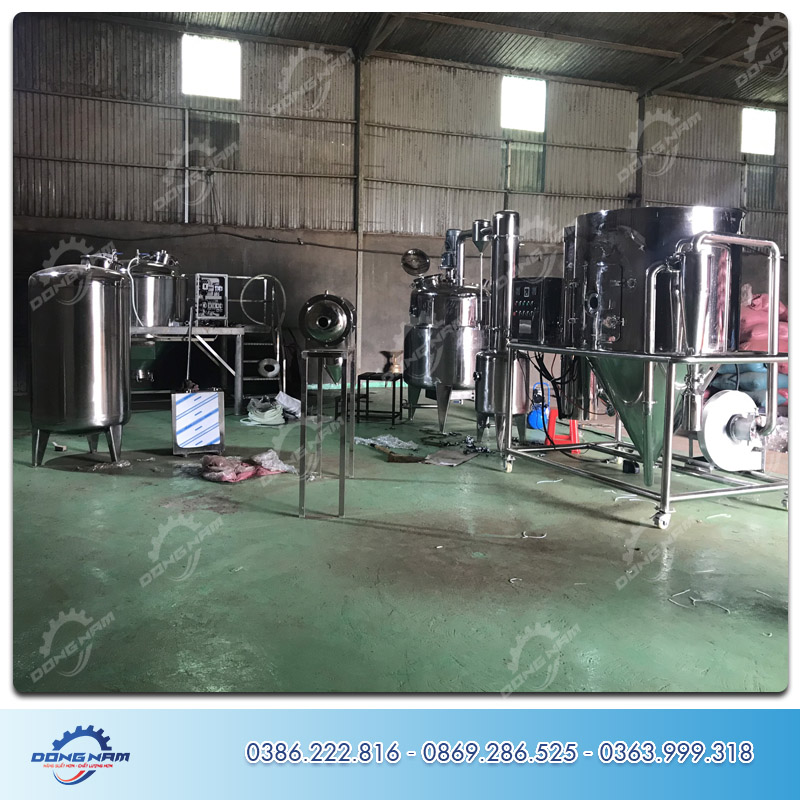 Lắp đặt dây chuyền sản xuất tại Baka