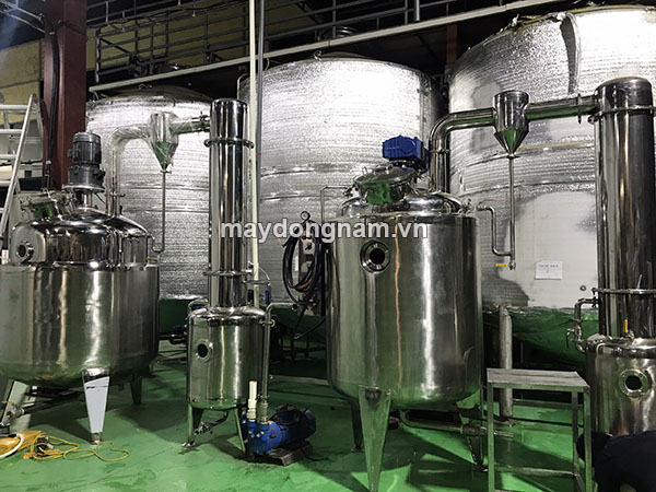 Nguyên lý hoạt động máy cô đặc chân không