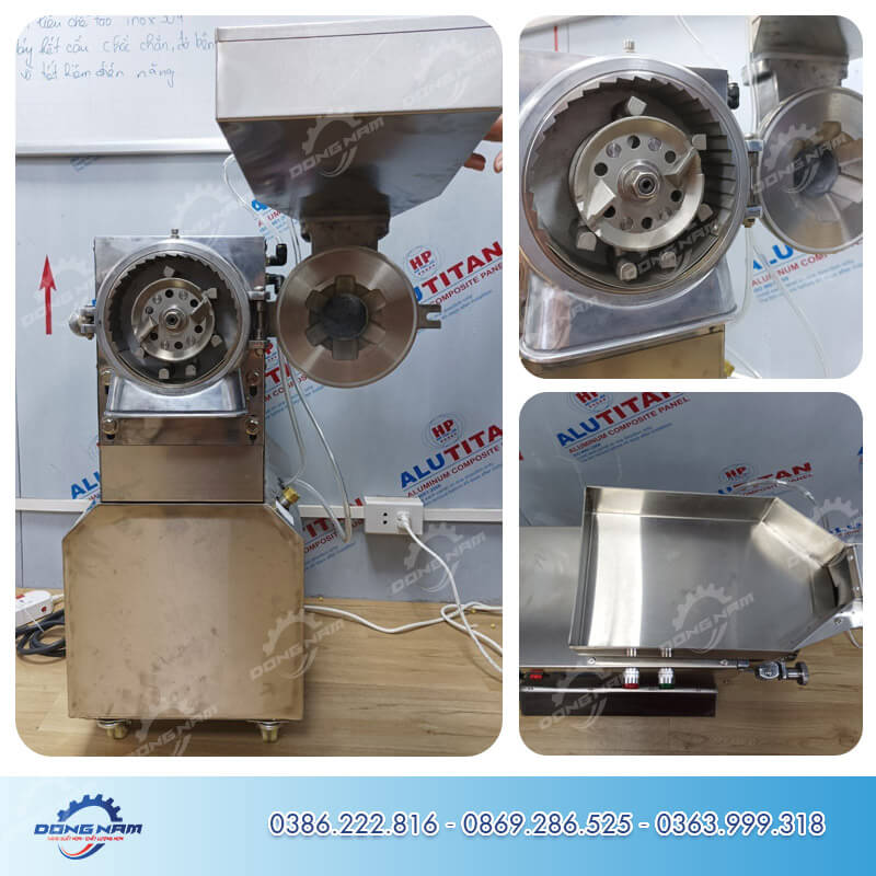 Cấu tạo của máy nghiền DLF-58