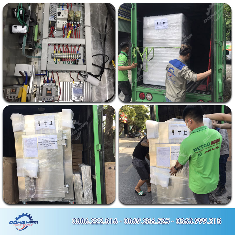 Đông Nam bàn giao máy sấy nhiệt TSC-300 cho khách hàng