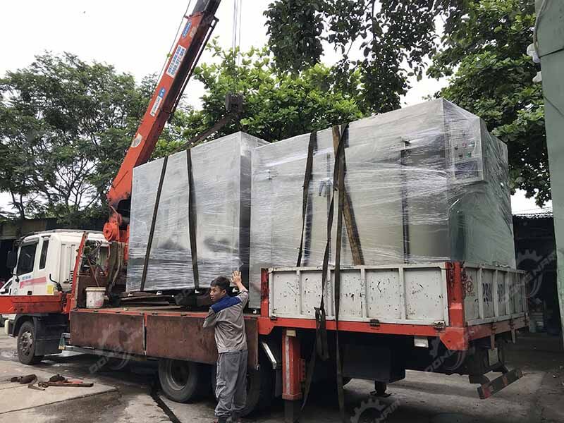 Đông Nam vận chuyển máy sấy lạnh công nghiệp cho khách hàng