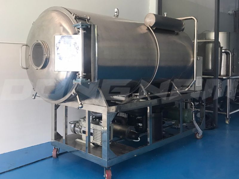 Cấu tạo của máy sấy thăng hoa công nghiệp