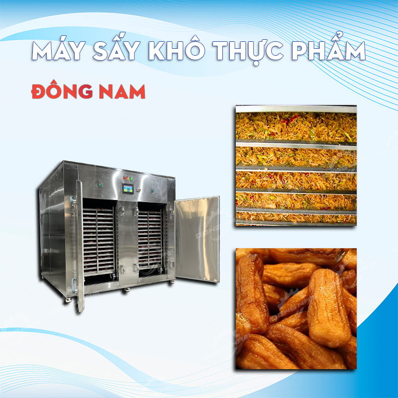 Máy sấy thực phẩm công nghiệp Đông Nam