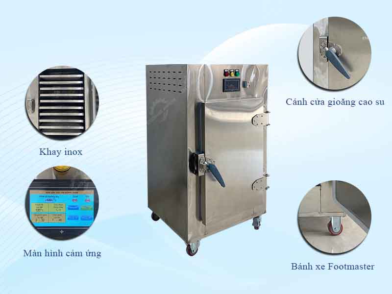 Cấu tạo máy sấy xoài