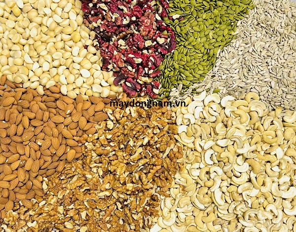 Các loạt hạt làm granola