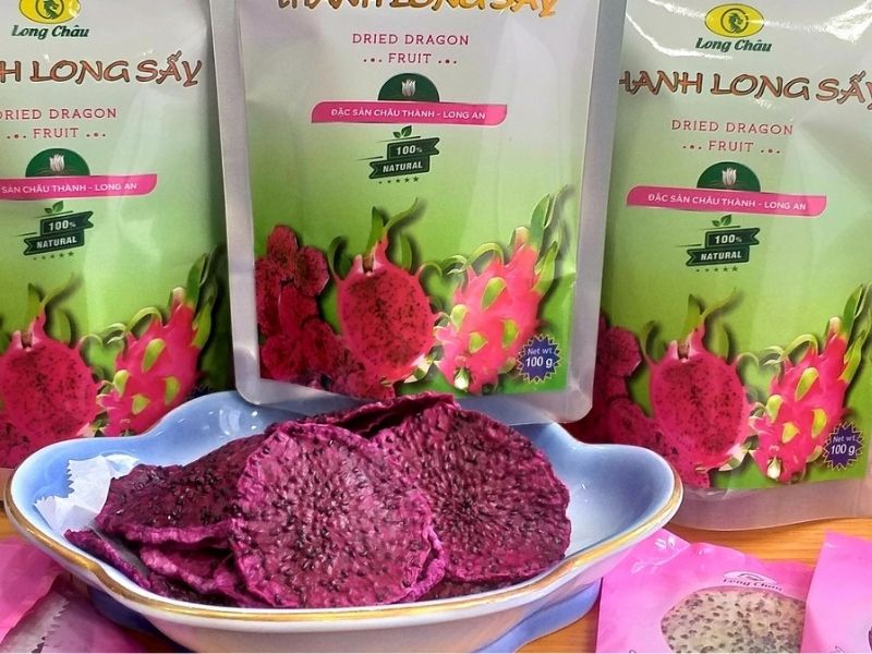 Bảo quản thanh long trong các túi zip