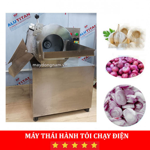 Máy thái hành tỏi siêu tốc, lát đều, mỏng - Máy bào hành tím Máy thái hành tỏi siêu tốc, lát đều, mỏng - Máy bào hành tím