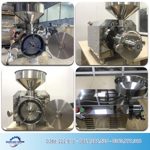 Máy xay bột ngũ cốc công nghiệp siêu mịn năng suất lớn