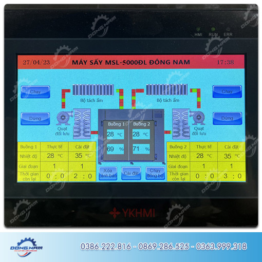 Tủ sấy công nghiệp Đông Nam