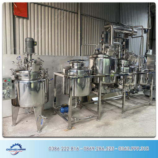 Hệ thống chiết xuất và cô đặc chân không Đông Nam