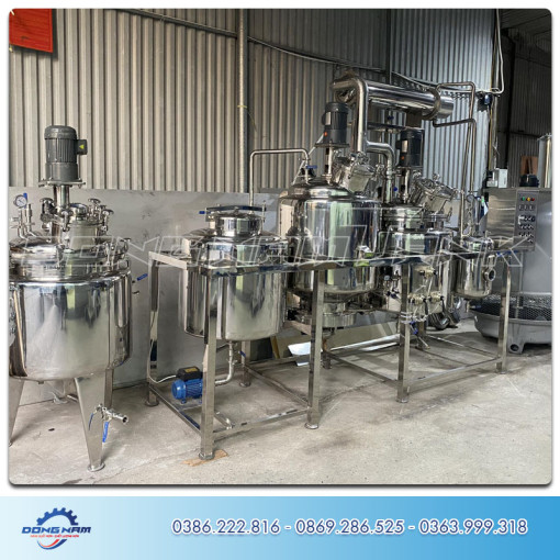 Máy chiết xuất dược liệu mini tự động