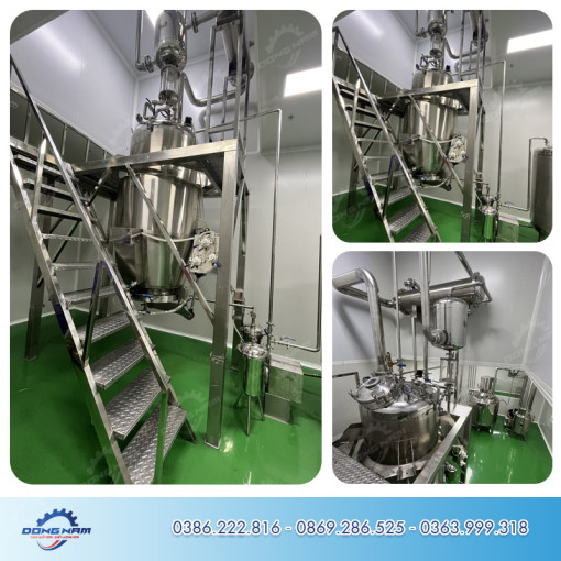 Máy chiết xuất dược liệu mini tự động