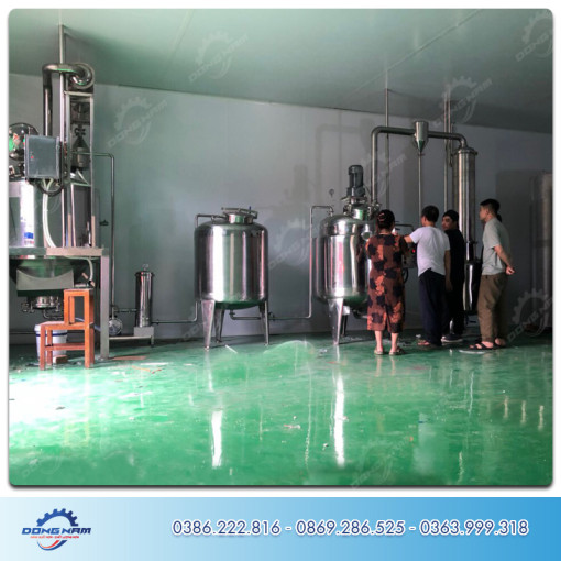 Máy chiết xuất dược liệu mini tự động