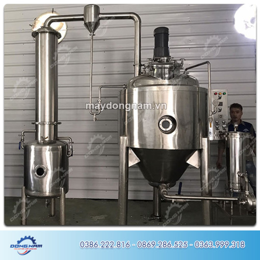 Máy cô đặc chân không có cánh khuấy tự động Đông Nam