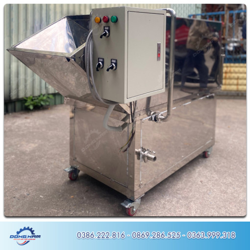 Máy rửa dược liệu lồng quay rửa sạch, nhanh, tiết kiệm nước