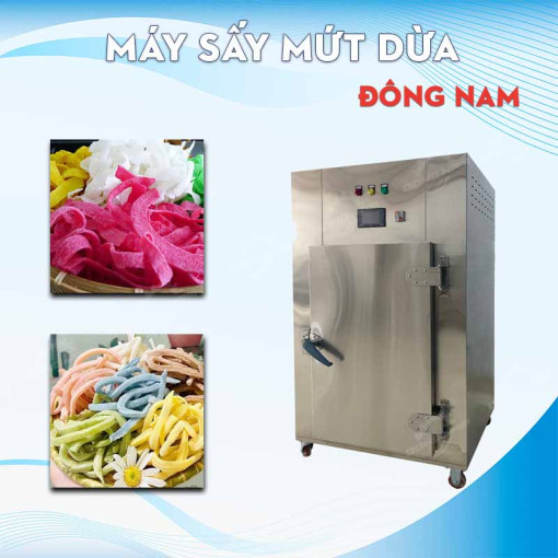 Máy sấy mứt dừa thơm ngon, nhanh chóng và tiết kiệm