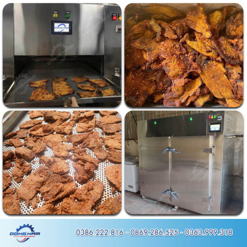 Máy sấy thịt mini, sấy khô gà, khô bò, Giá Tại Xưởng