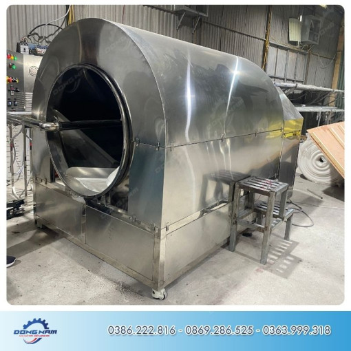 Máy rang hạt 100kg chất lượng cao, giá tại xưởng