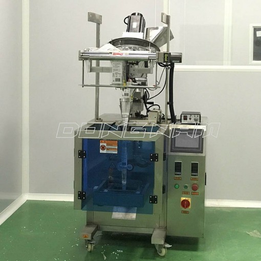 Máy đóng gói bột trục vít tự động, túi hàn đẹp, kín năng suất 40 túi/phút